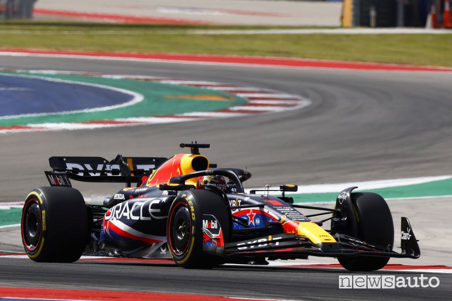 F1 gara Stati Uniti 2023Red Bull Max Verstappen