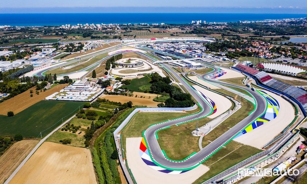 Misano Adriatico prova notturna delle "rotonde" Rallylegend 2023