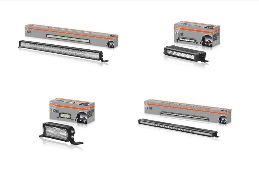 Fari supplementari a Led da lavoro linea Osram LEDriving Value Series VX