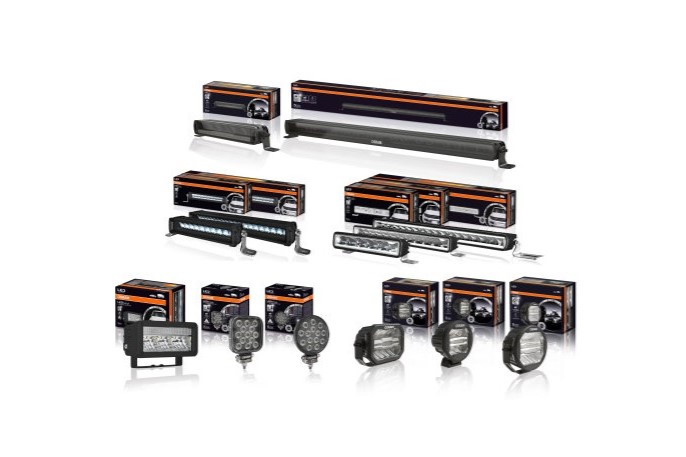 Fari abbaglianti supplementari Osram della linea LEDriving Functional serie FX Gen 2