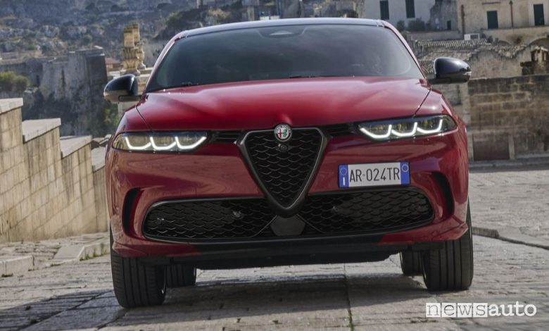 Alfa Romeo Tonale Tributo frontale