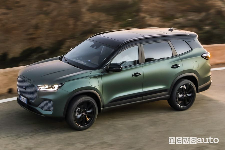DR Sportequipe 8 Hybrid Plug-in su strada