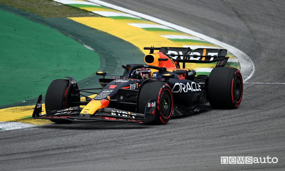 F1 gara Brasile 2023 vittoria Red Bull Max Verstappen