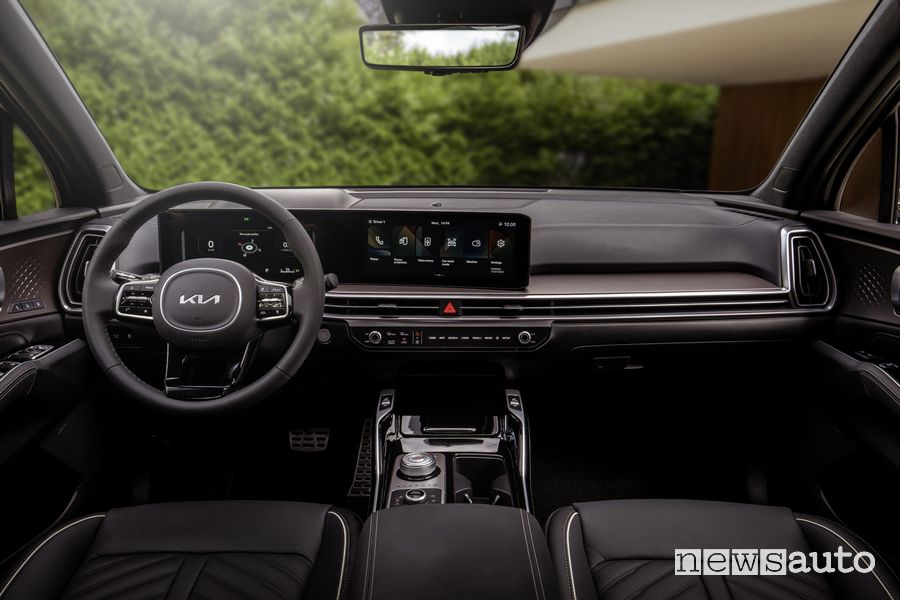 Kia Sorento 2024 plancia abitacolo