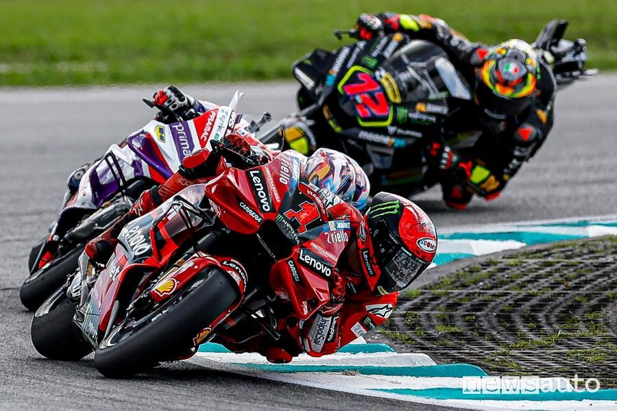 MotoGP gara Malesia 2023 Francesco Baganaia Ducati