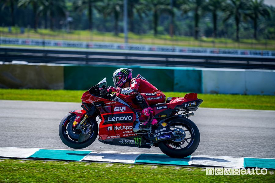 MotoGP gara Malesia 2023 vittoria Enea Bastianini Ducati