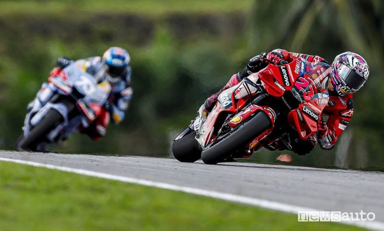 MotoGP classifica gara Malesia 2023, risultati e ordine d'arrivo