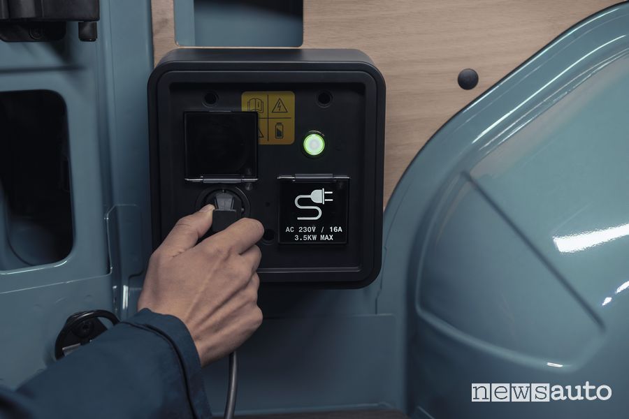 Nuovo Renault Master presa 230 Volt