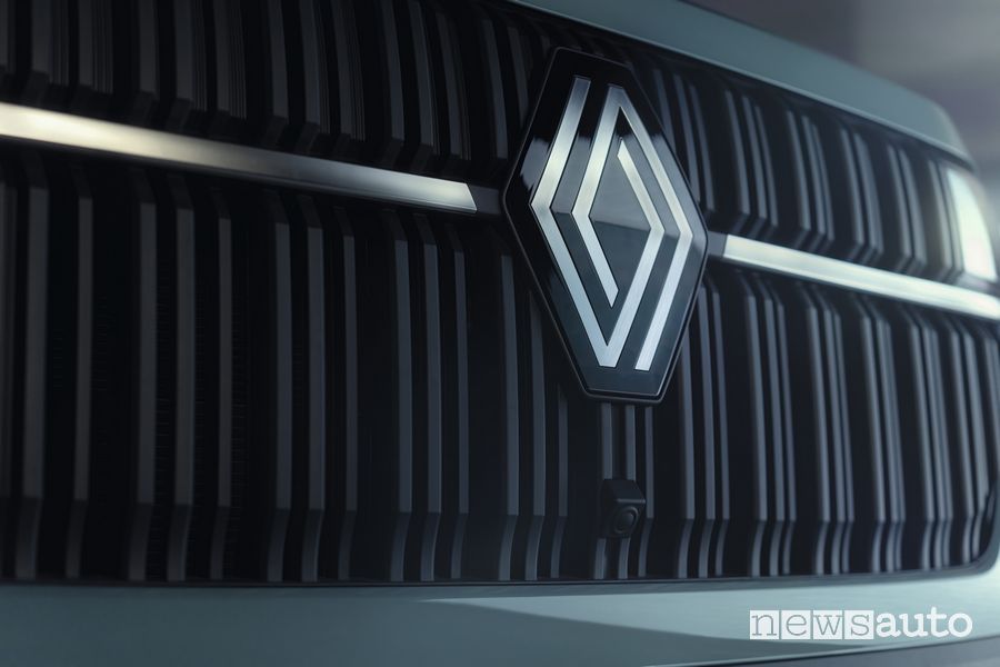 Nuovo Renault Master logo griglia anteriore