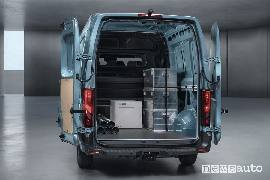 Nuovo Renault Master vano di carico