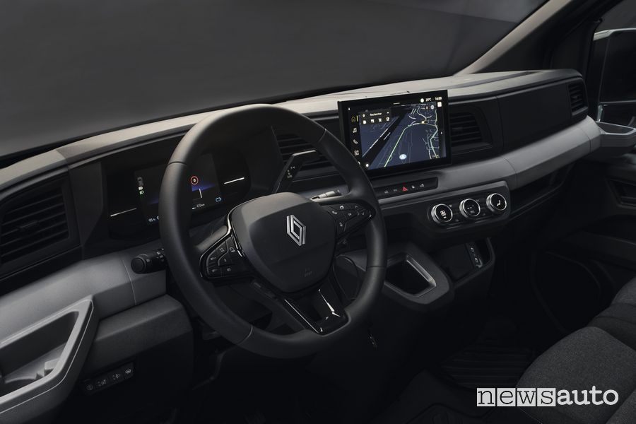 Nuovo Renault Master plancia abitacolo