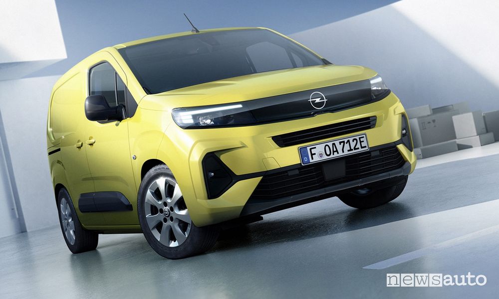 Nuovo Opel Combo anteriore 3/4