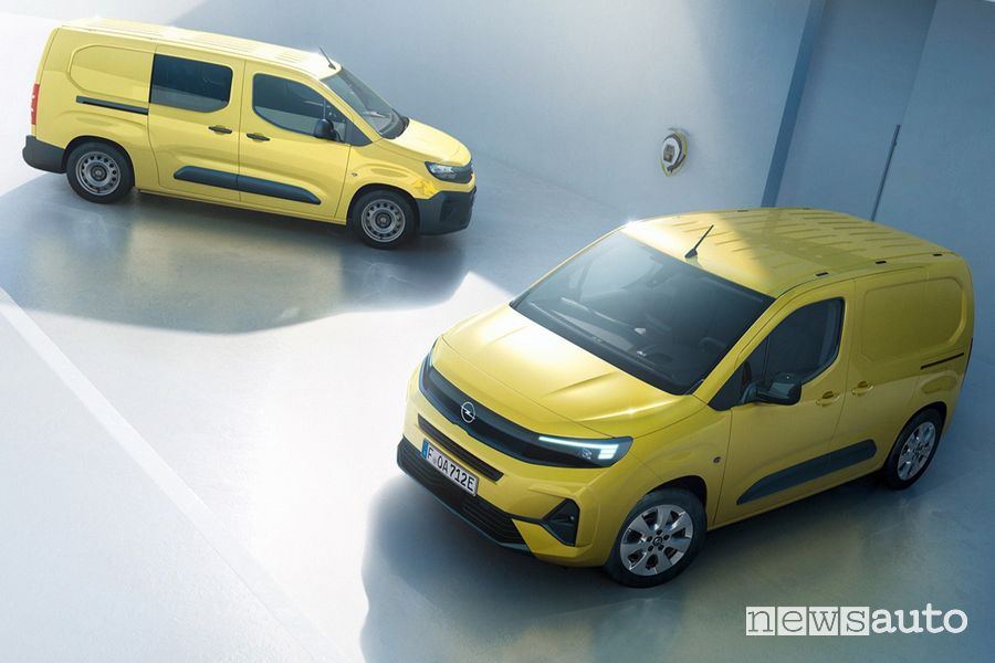 Nuovo Opel Combo furgone elettrico