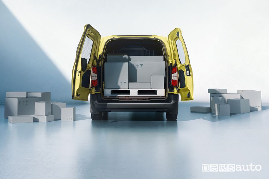 Nuovo Opel Combo cassone capacità di carico