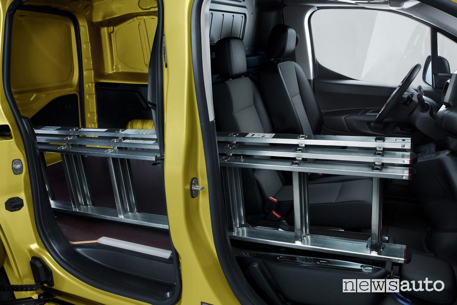 Nuovo Opel Combo trasporto oggetti lunghi