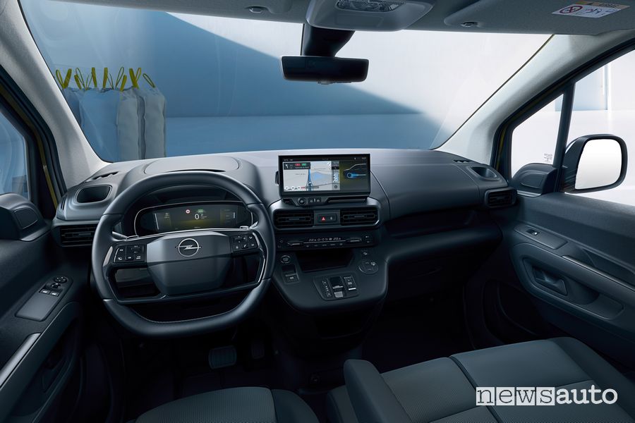 Nuovo Opel Combo plancia abitacolo