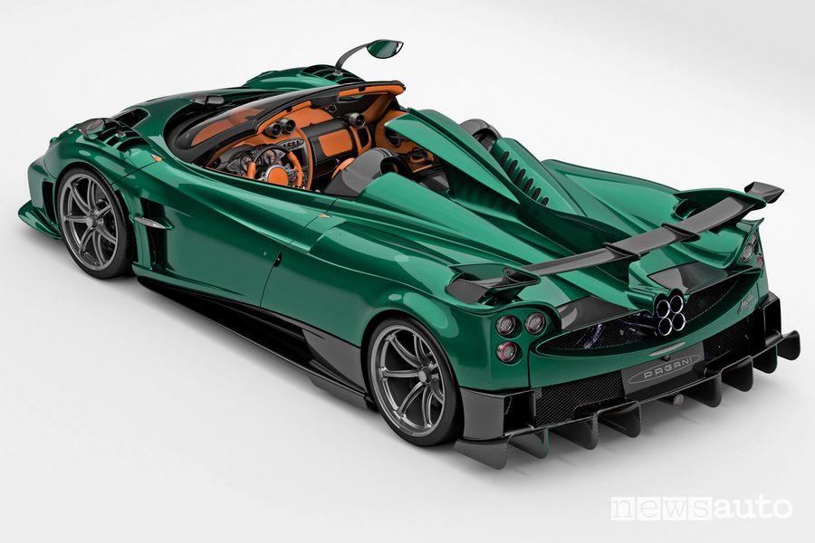 Pagani Imola Roadster posteriore 3/4