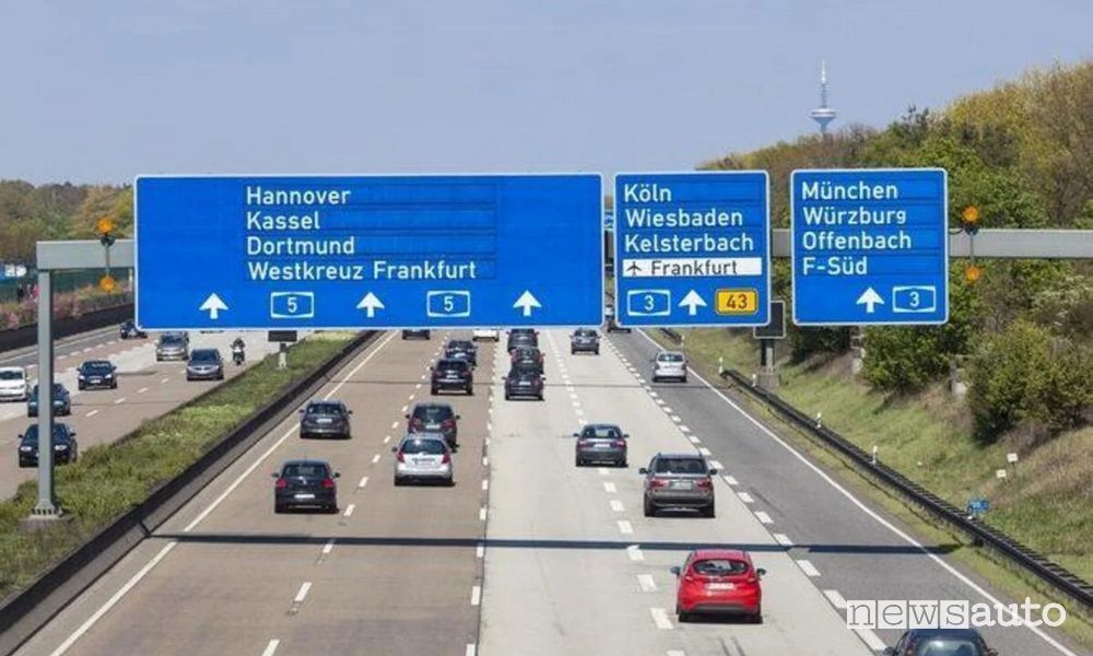 emissioni dei camion autostrada Germania