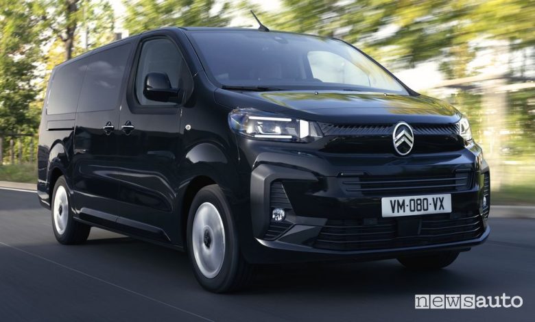 Nuovo Citroen SpaceTourer, versioni, autonomia e prezzo