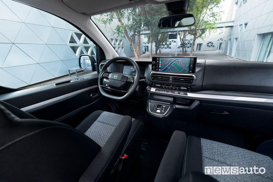 Nuovo Citroen SpaceTourer plancia abitacolo