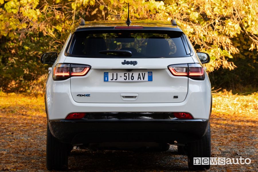Jeep Compass 4xe posteriore