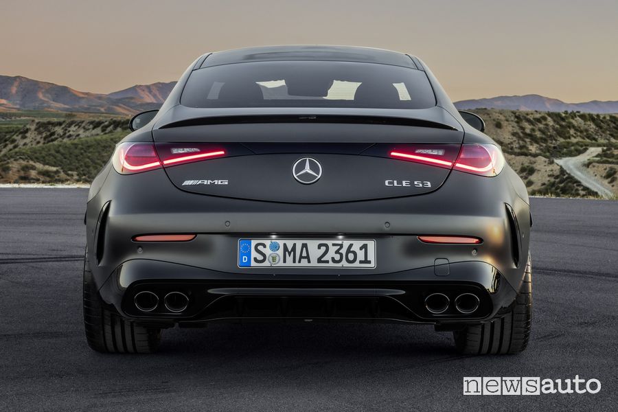 Mercedes CLE 53 4Matic+ Coupé posteriore
