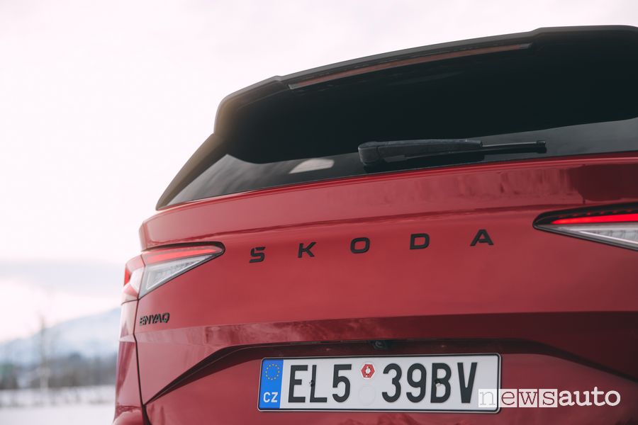 Skoda Enyaq portellone posteriore