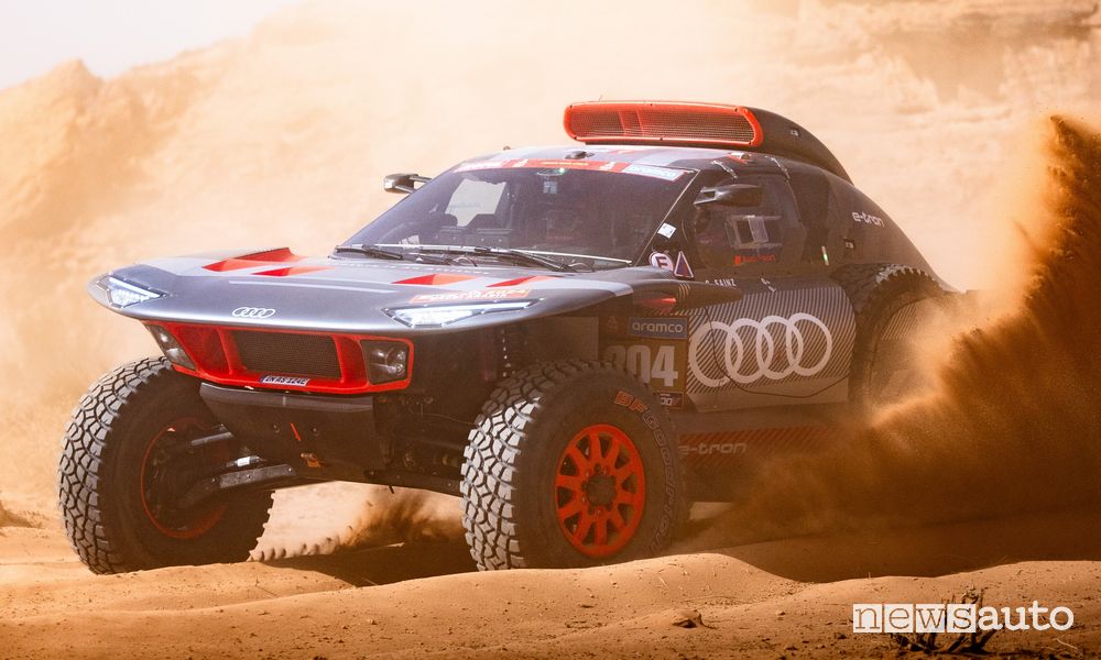 Audi RS Q e-tron #204 (Team Audi Sport) che ha vinto alla Dakar 2024
