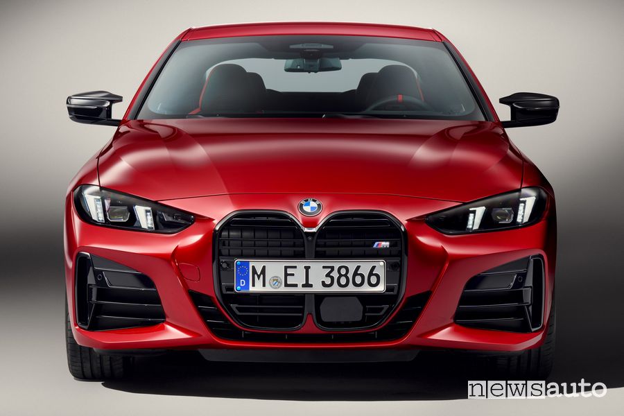 Nuova BMW Serie 4 Coupé frontale