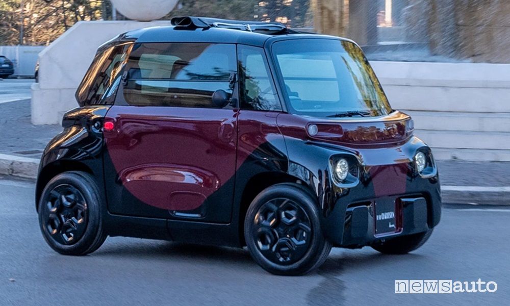 Citroen Ami Charleston su strada