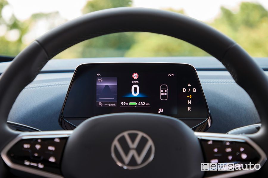 Volkswagen ID.5 volante quadro strumenti