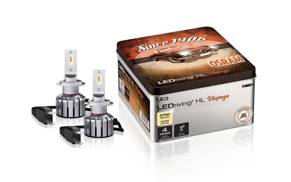 Kit Osram LEDriving HL Vintage per auto storiche H7
