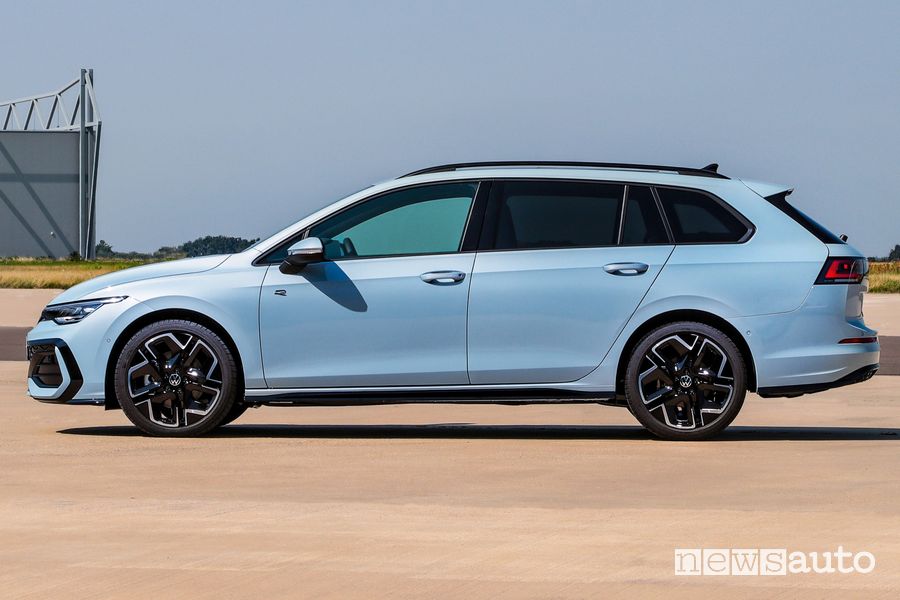 Volkswagen Golf Variant R Line laterale
