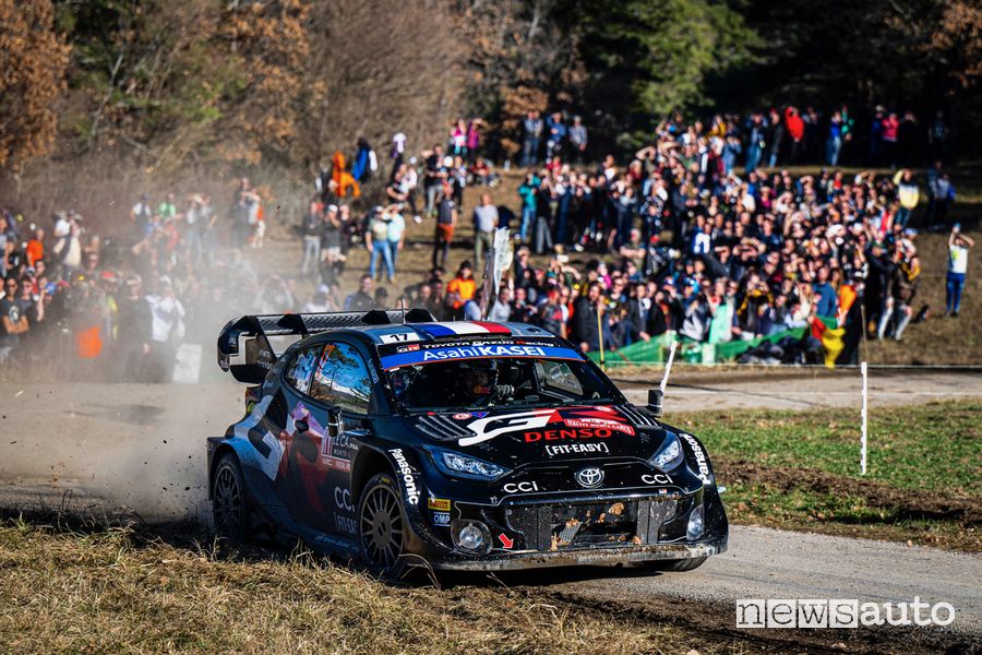 Sebastien Ogier Toyota WRC Rally di Monte Carlo