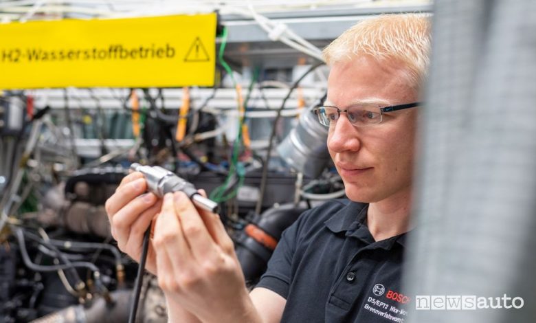 Motore diesel ad idrogeno, tecnologia H2 Bosch