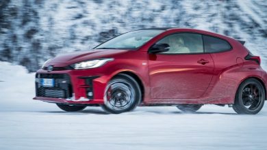 Yaris GR Toyota sulla neve
