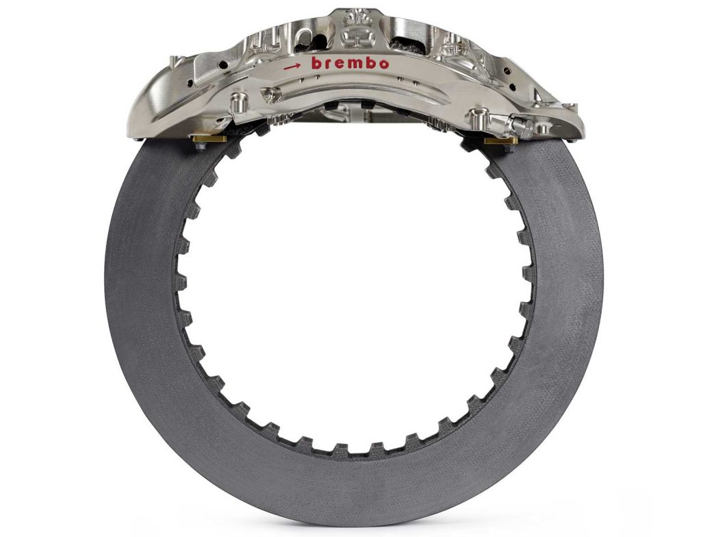Disco e pinza freno F1 Brembo anteriore