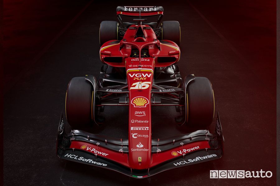 Ferrari F1 2024 SF-24 frontale