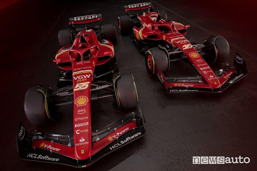 Nuova Ferrari F1 2024 SF-24