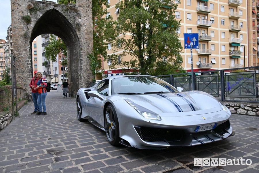 Ferrari 488 Supercarslot 2023 a Terni