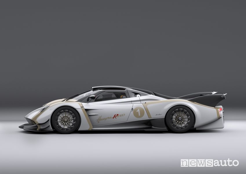 Pagani Huayra R Evo laterale