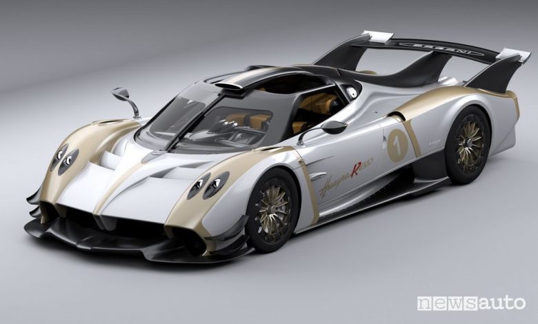 Pagani Huayra R Evo anteriore