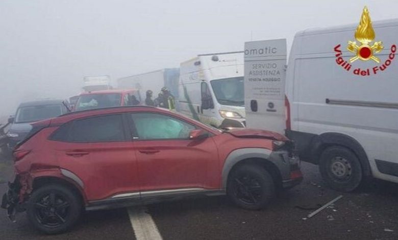 Maxi tamponamento sull'Autostrada del Brennero A22