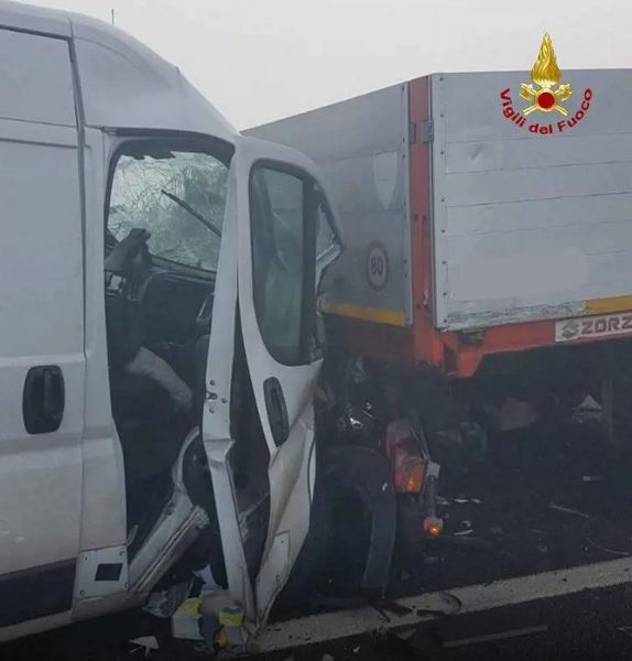 Maxi tamponamento sull'Autostrada del Brennero A22