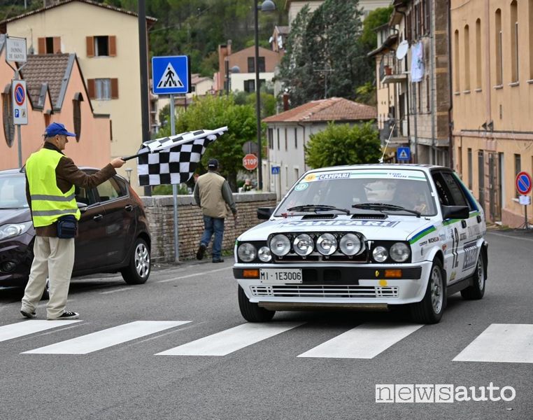 Lancia Delta Integrale a Montefranco TR