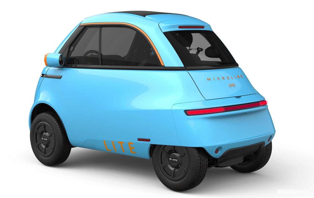 Microlino Lite posteriore 3/4