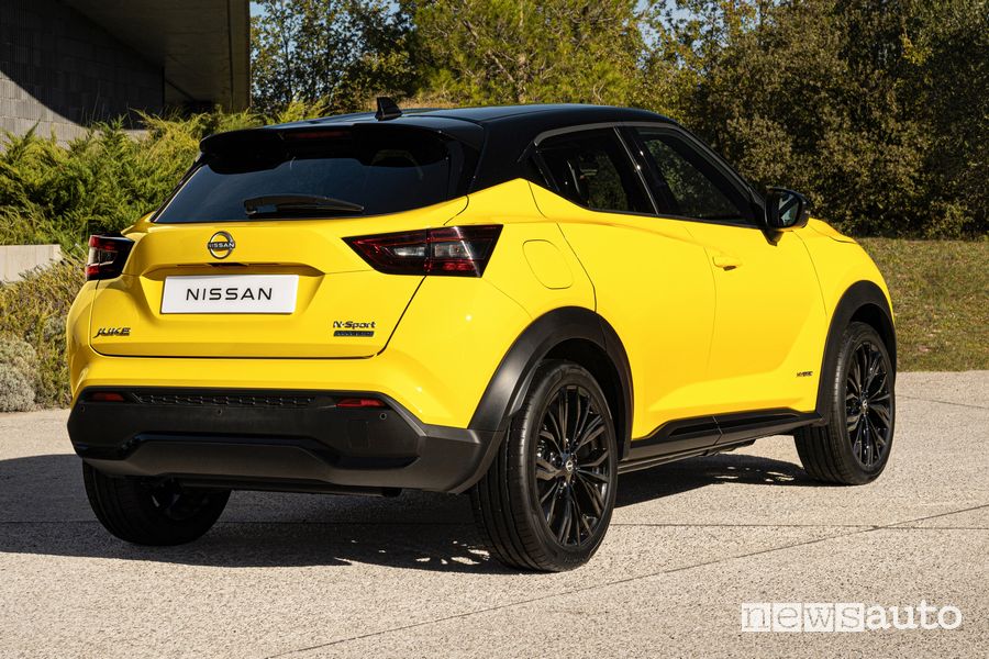Nissan Juke 2024 posteriore 3/4