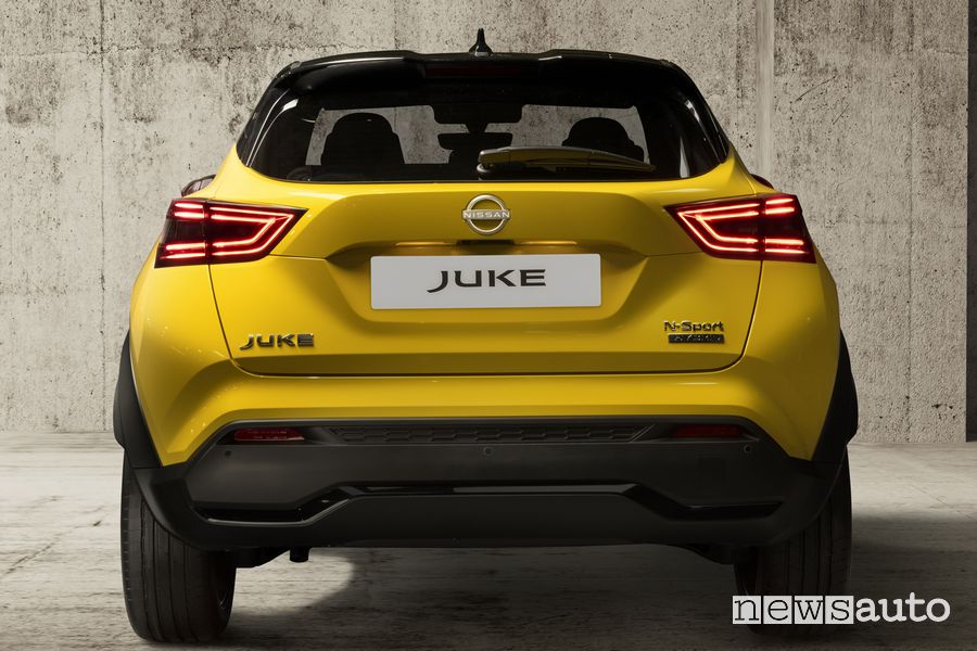 Nissan Juke 2024 posteriore
