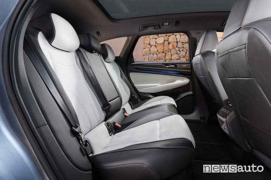 Volkswagen ID.7 Tourer sedili posteriori abitacolo