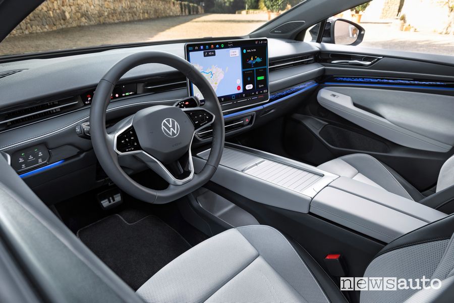 Volkswagen ID.7 Tourer volante abitacolo